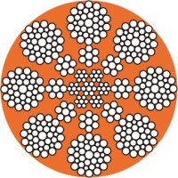 Экскаваторный 8-ми прядный канат в пластиковой оболочке - ООО "ЦФХ РУС"